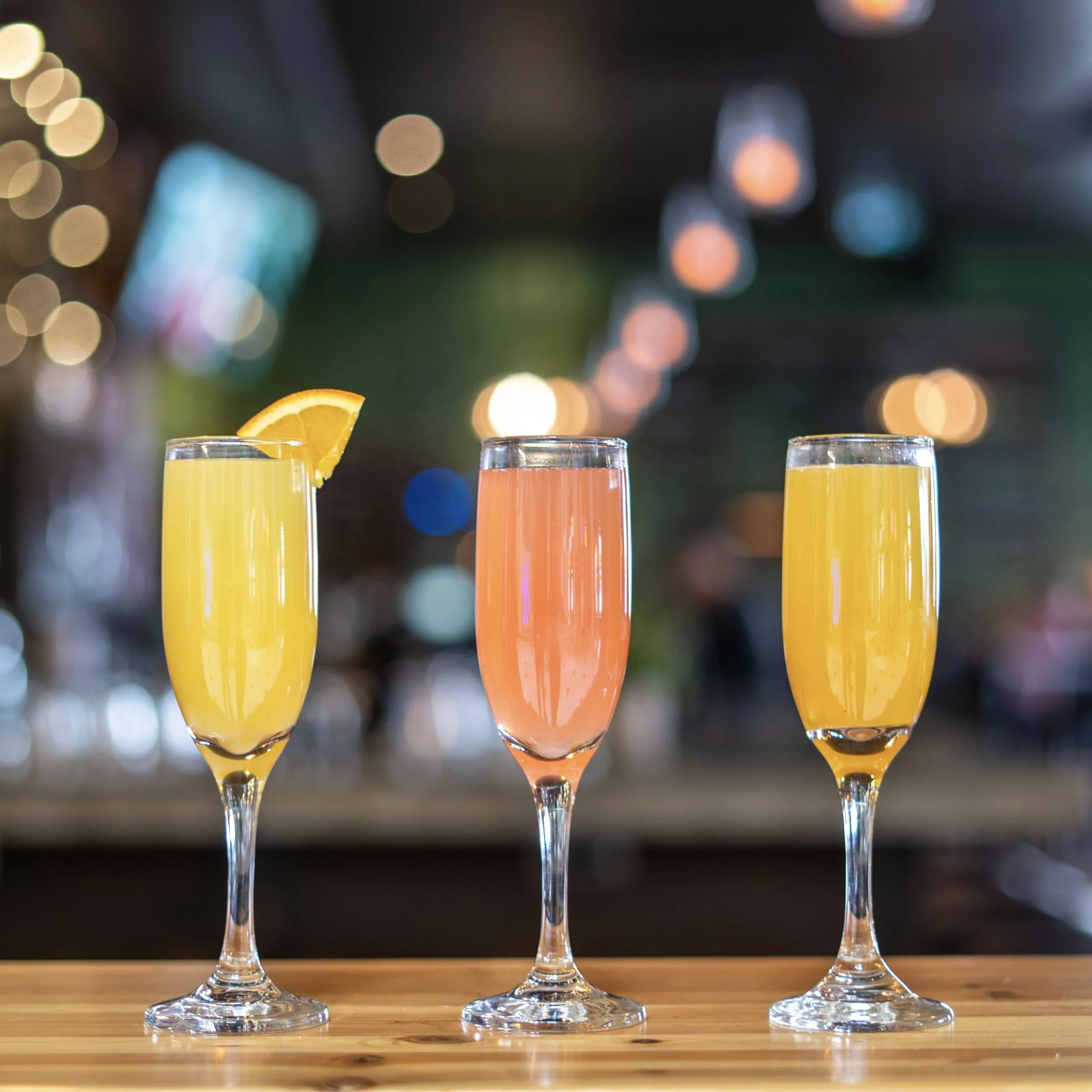 Enjoy bottomless mimosas every weekend!