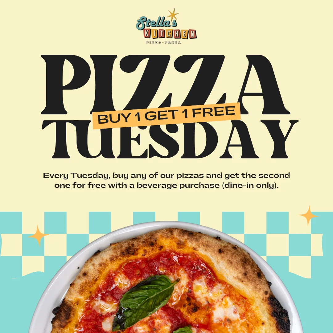 Tuesday BOGO Pizza